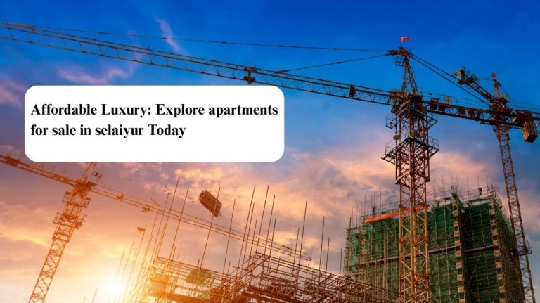 Apartments for Sale in Selaiyur