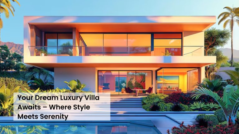 Your Dream Luxury Villa Awaits – Where Style Meets Serenity