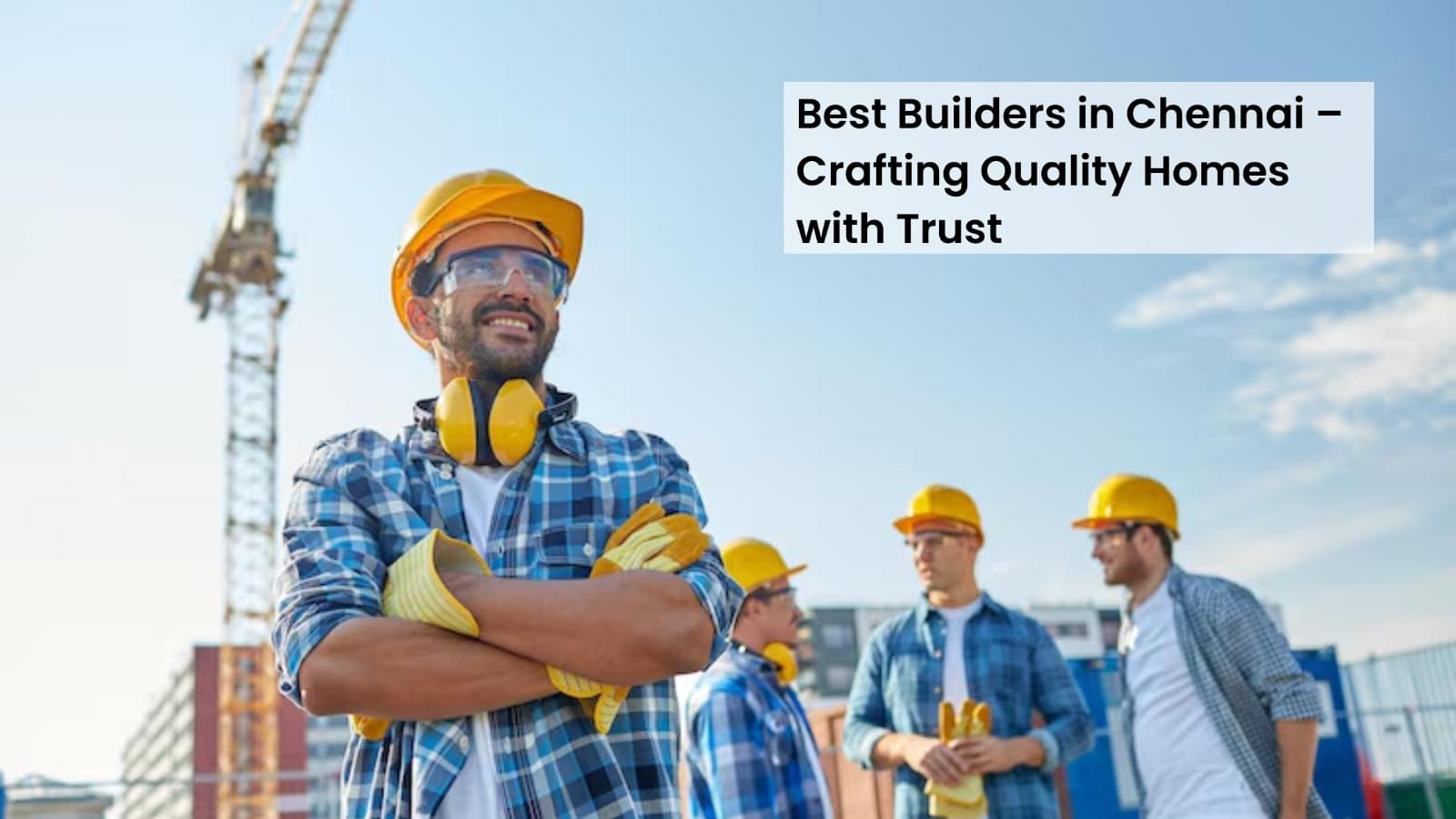 Best Builder in Chennai – Quality Homes Built with Trust